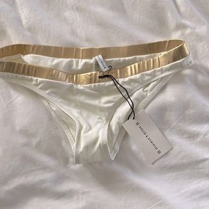 Solid and Striped bikini bottoms